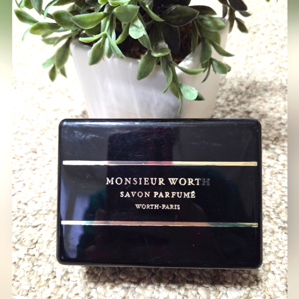 Vtg Worth Paris MONSIEUR WORTH Savon French Luxury‎ Perfume Soap